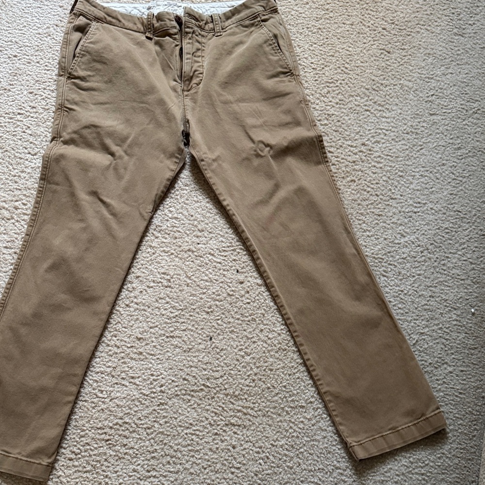 Hollister Men's Khaki Chinos